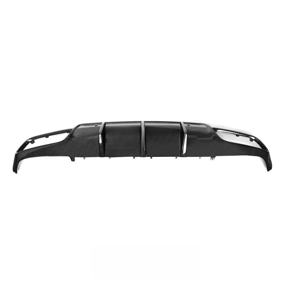 Carbon Fiber Rear Bumper Diffuser Splitter for Mercedes Benz W205 C Class C43 C63s Coupe 2015+ Hight Quality Body Kit