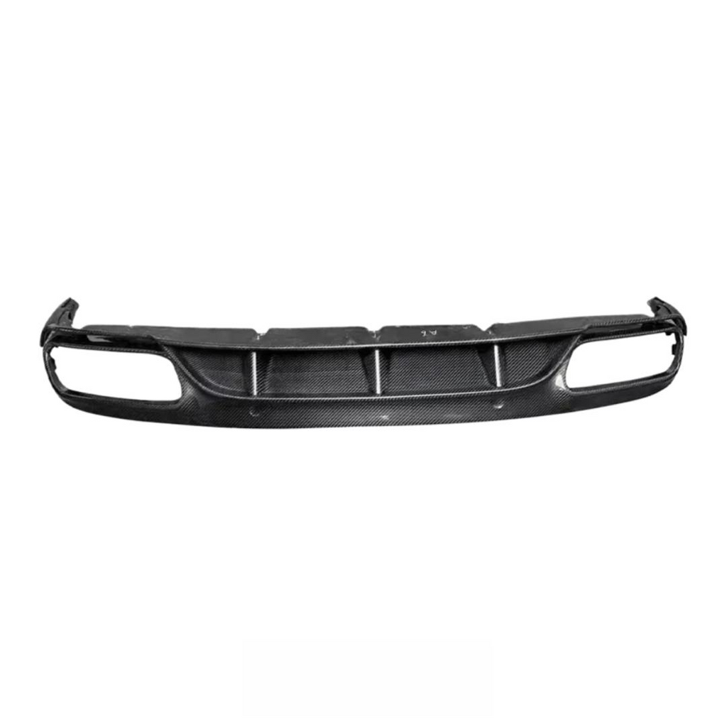 Carbon Fiber Rear Diffuser for Mercedes Benz W205 C Class AMG C43 C63 Coupe 2015+ Rear Bumper Splitter