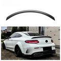 Carbon Fiber Trunk Spoiler for Mercedes Benz W205 C205 C Class C63 Coupe 2015-2021 Rear Spoiler Wing