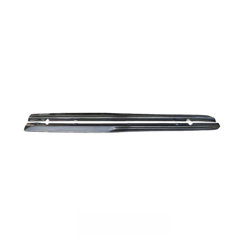 Carbon Fiber Side Skirt for Mercedes Benz C Class W205 AMG C43 C63s Coupe 2015+ Side Bumper Splitter Lip