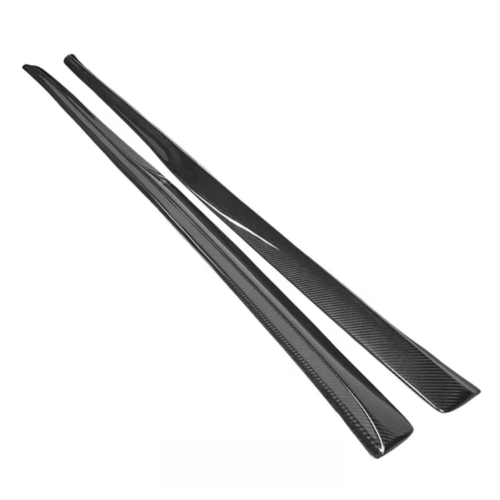 Carbon Fiber Side Skirt for Mercedes Benz C Class W205 AMG C43 C63s Coupe 2015+ Side Bumper Splitter Lip