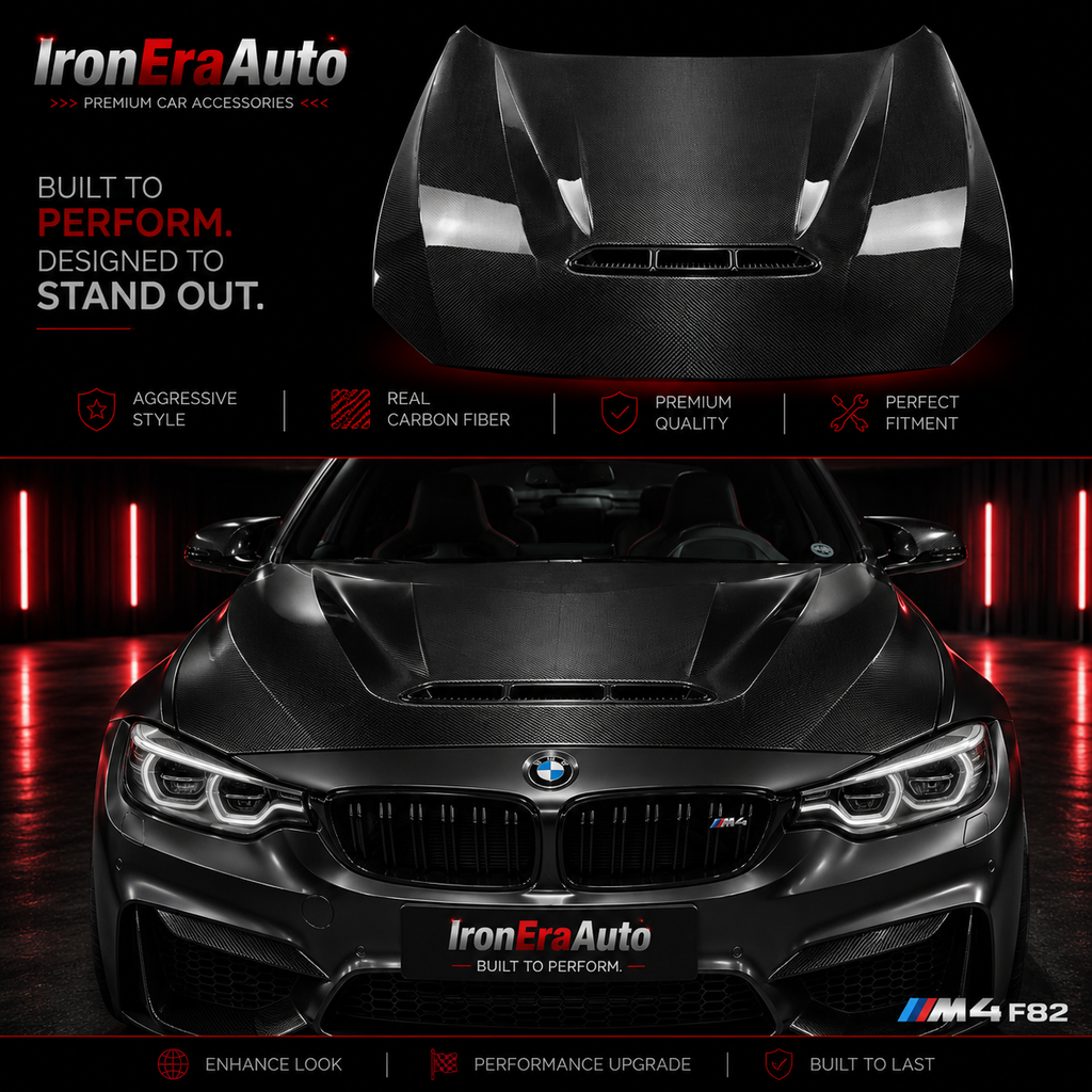 Carbon Fiber Engine Hood for BMW 2 Series F22 F87 M2 M2C 2014-2019 Front Engine Bonnet Cove Body Kit