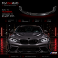 Real Carbon Fiber Front Lip for BMW M2 F87 2016-2022 Carbon Fiber Front Bumper Splitter Spoiler Lip Body Kit