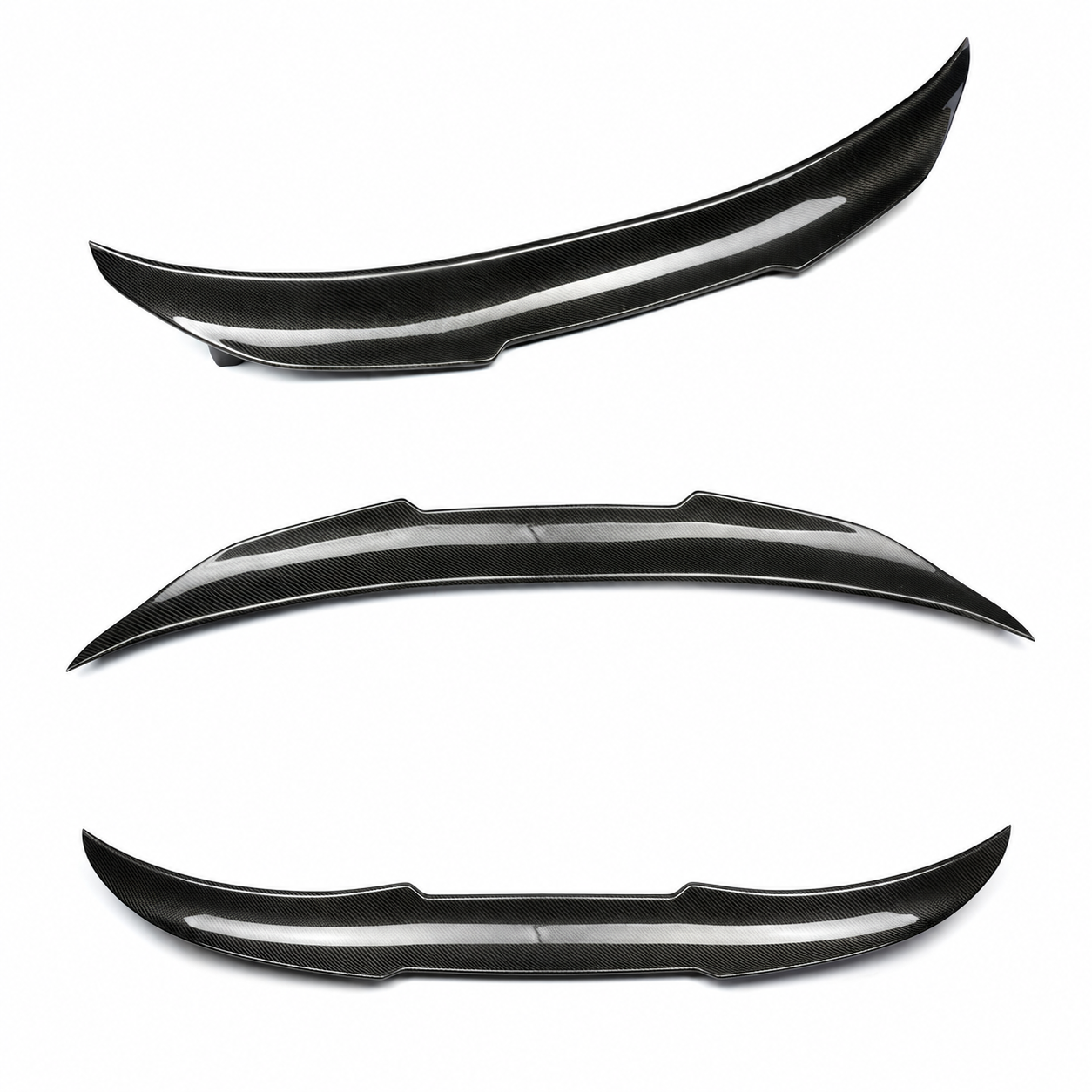 PSM Style Real Carbon Fiber Rear Trunk Spoiler for BMW 3 Series F30 M340i F80 M3 2011-2019 Car Carbon Fiber Tail Wing Ducktail
