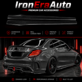 Carbon Fiber Side Skirt for Mercedes Benz W205 C Class C43 C63s AMG Sedan 2015-2021 Side Bumper Splitter Spoiler Lip