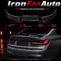 Real Carbon Fiber Rear Trunk Spoiler for BMW G80 M3 G82 M4 Coupe 2021+ Perfect Installation Rear Spoiler Wing Body Kit
