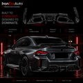 Dry Carbon Fiber Rear Bumper Diffuser for BMW G87 M2 Competition 2023+ Carbon Fiber Rear Splitter Lip Body Kit