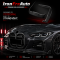 Carbon Fiber Front Bumper Fog Light Vent Trim for BMW 4 Series G22 G23 Coupe 2020+ Front Splitter Side Wing Body Kit