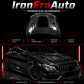 Carbon Fiber Transparent Engine Hood for Mercedes Benz W205 AMG C63 C63s Coupe/Sedan 2015+ Engine Bonnte Lid Body Kit