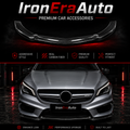 High Quality AMG Style Carbon Fiber Front Bumper Lip Splitter for Mercedes Benz W117 CLA AMG CLA45 Pre Lci 2014-2016 Front Lip