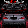 Carbon Fiber Rear Bumper Diffuser Splitter for Mercedes-Benz W117 CLA Class AMG CLA45 2014-2020 Carbon Rear Diffuser
