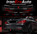 Real Carbon Fiber Rear Bumper Diffuser Splitter for Mercedes Benz CLA Class CLA35 CLA45 W117 2013-2020 Rear Diffuser