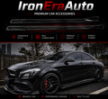 Carbon Fiber Side Skirt for Mercedes Benz W117 CLA Class AMG CLA35 CLA45 2014-2020 Carbon Side Bumper Skirt Splitter Lip