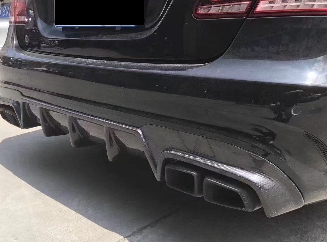 AMG Style Carbon Fiber Rear Bumper Diffuser for Mercedes-Benz E63 AMG W212 (2013–2016)  Other Great Options