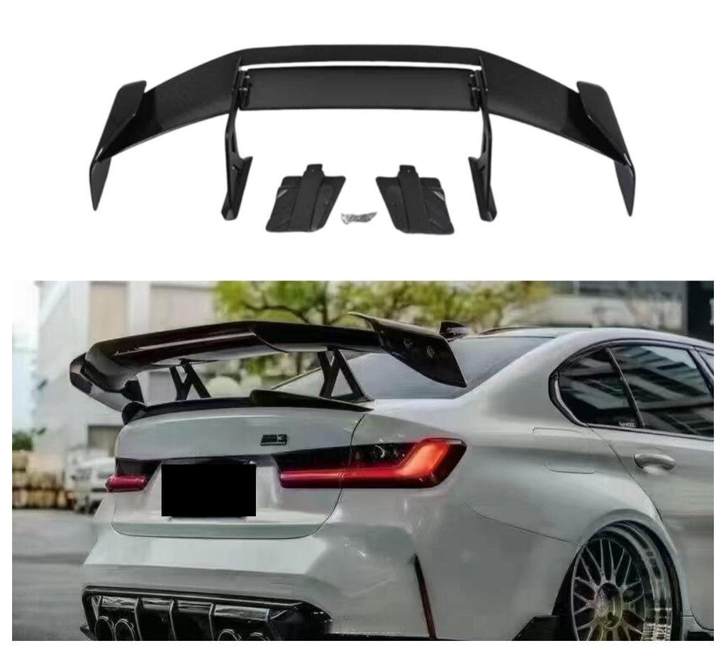 Dry Carbon Fiber Trunk Spoiler for BMW G80 M3 G82 M4 2020+ Perfect Installation Rear Wing Hight Quality Body Kit