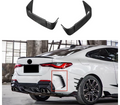 Carbon Fiber Rear Bumper Air Vent Trim for BMW 4 Series G22 G23 Coupe 2020+ Carbon Rear Splitter Lip Side Wing Body Kit