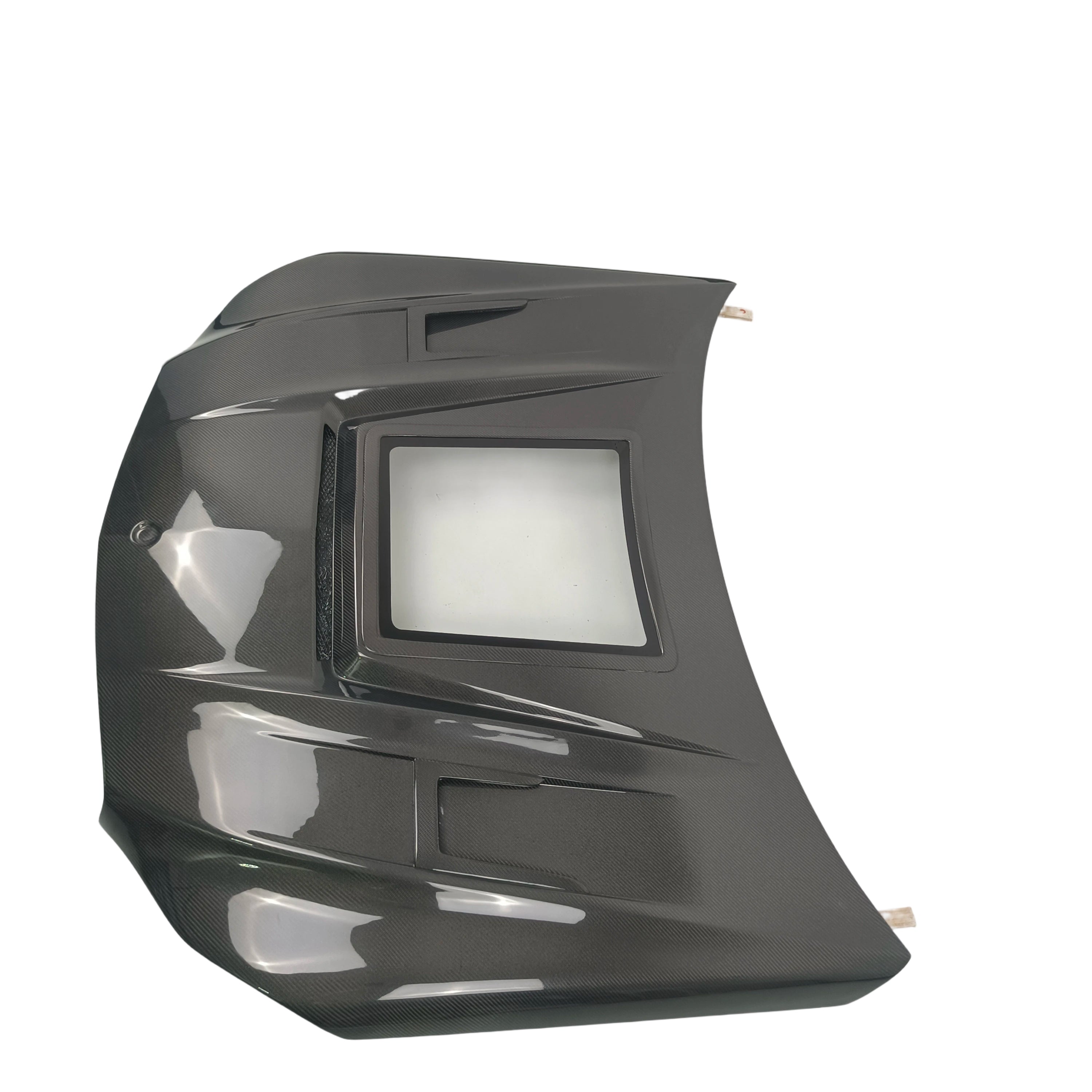 Real Carbon Fiber Engine Hood with Window for Mercedes-Benz E63 AMG W212 (2010–2016)
