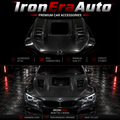 Carbon Fiber Engine Hood Cover for BMW 3 Series G20 G21 Touring Transparent Engine Bonnet Lid Body Kit