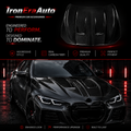Real Carbon Fiber Engine Hood for BMW G22 G23 G26 I4 M440i Carbon Fiber Engine Bonnet for BMW 4 Series 430i 2020+