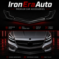 Carbon Fiber Front Bumper Lip for Merceder Benz W218 CLS Class AMG CLS63 2011-2018 3PCS Front Splitter Spoiler Body Ki