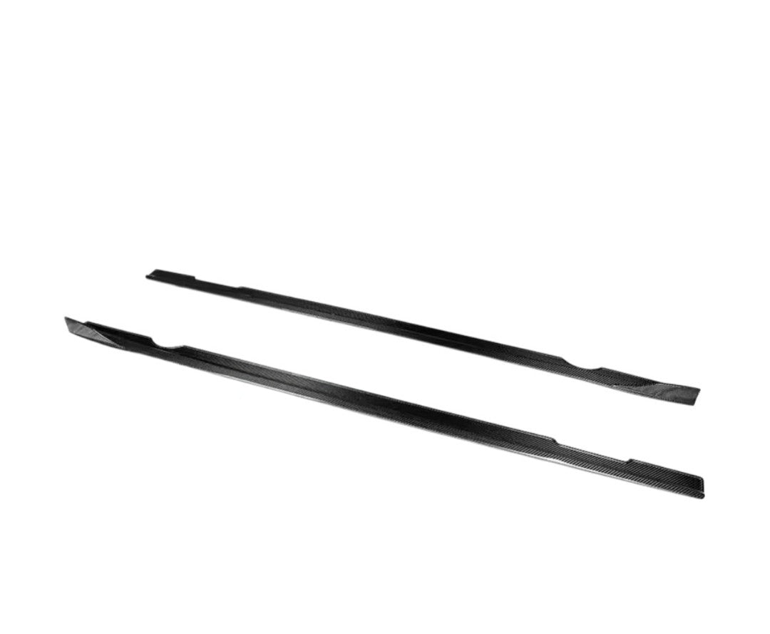 Carbon Fiber Side Skirt for Mercedes Benz CLA Class W118 C118 CLA35 CLA45 2020+ Side Bumper Splitter Lip