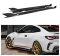SQ Style Carbon Fiber Side Skirt for BMW 4 Series G22 G23 Coupe Perfect Installation Side Bumper Skirt Hight Quality Body Kit
