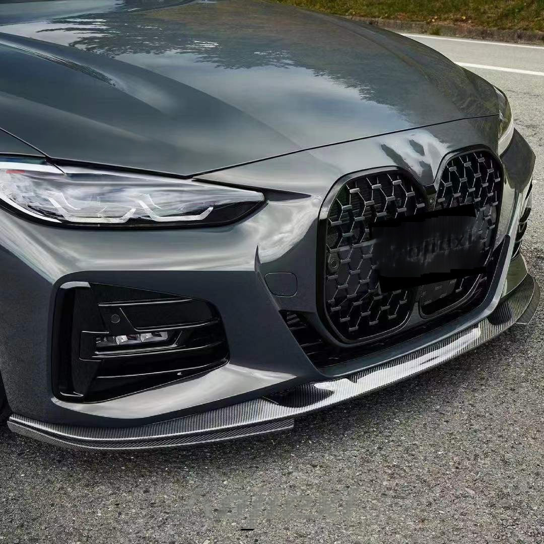 Hight Quality 3D Style Carbon Fiber Front Lip for BMW 4 Series G22 G23 Coupe 2020+ Carbon Front Bumper Splitter Body Kit