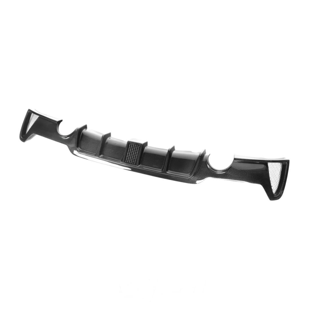 High Quality MP Style Carbon Fiber Rear Bumper Diffuser for BMW 4 Series F32 F33 Coupe 2012-2019 Carbon Fiber Diffuser With LED