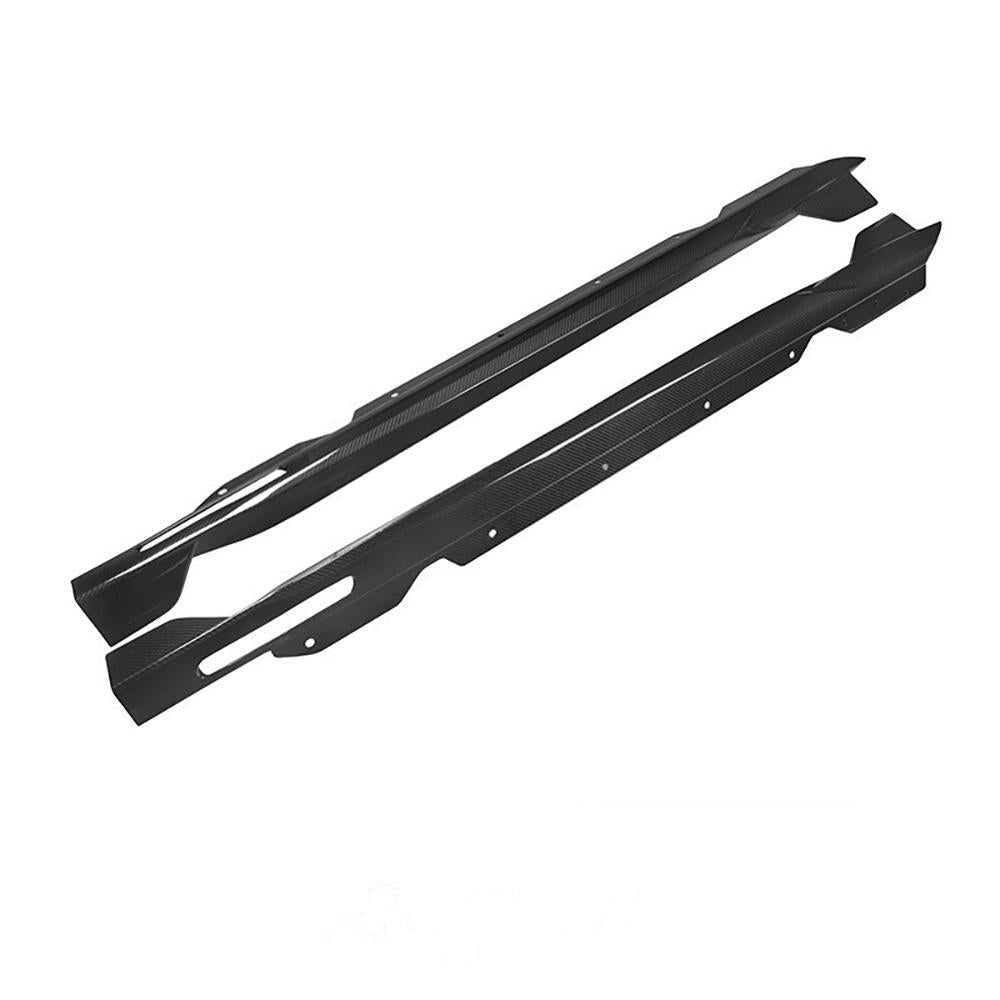 SQ Style Carbon Fiber Side Skirt for BMW 4 Series G22 G23 Coupe Perfect Installation Side Bumper Skirt Hight Quality Body Kit